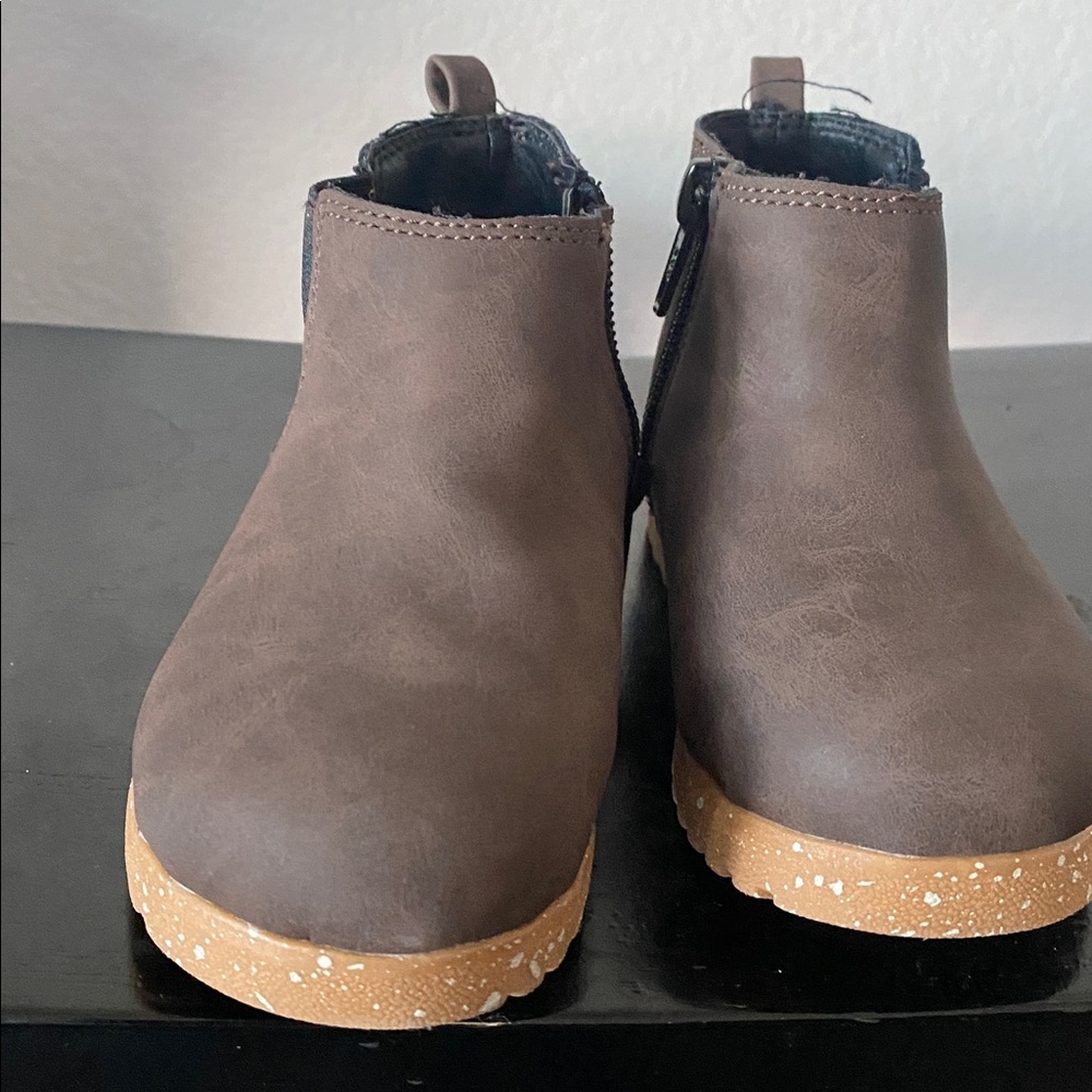 Wonder Nation Brown Kids Boots